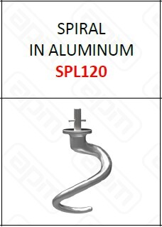 СПИРАЛЬ МИКСЕРА STARMIX SPL120