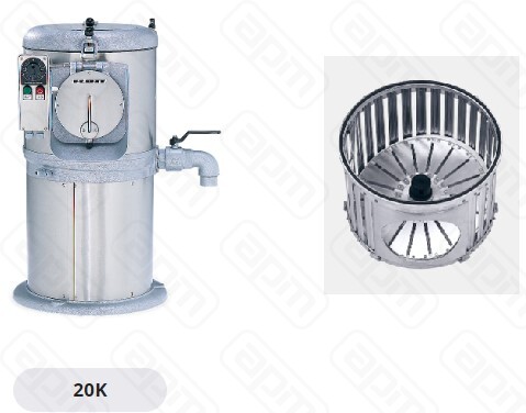 КАРТОФЕЛЕЧИСТКА FLOTT 20K SUPER