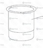 ЧАША ДЛЯ МАРМИТ ГОРШОЧКА HURAKAN FWP2