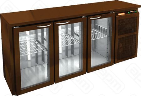 СТОЛ C ОХЛШКАФОМ СО СТЕКЛДВЕРHICOLD BNG 111 BR2 HT BAR
