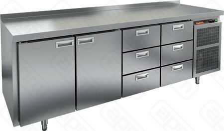 СТОЛ С МОРОЗШКАФОМ HICOLD GN1133BT