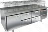 СТОЛ С МОРОЗШКАФОМ HICOLD SN122BT LT