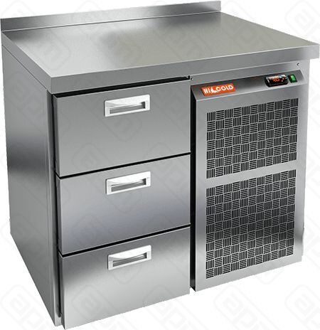 СТОЛ С ОХЛАЖДШКАФОМ HICOLD GN 3 BR2 TN