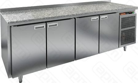 СТОЛ С ОХЛАЖДШКАФОМ HICOLD GN1111TN КАМЕНЬ