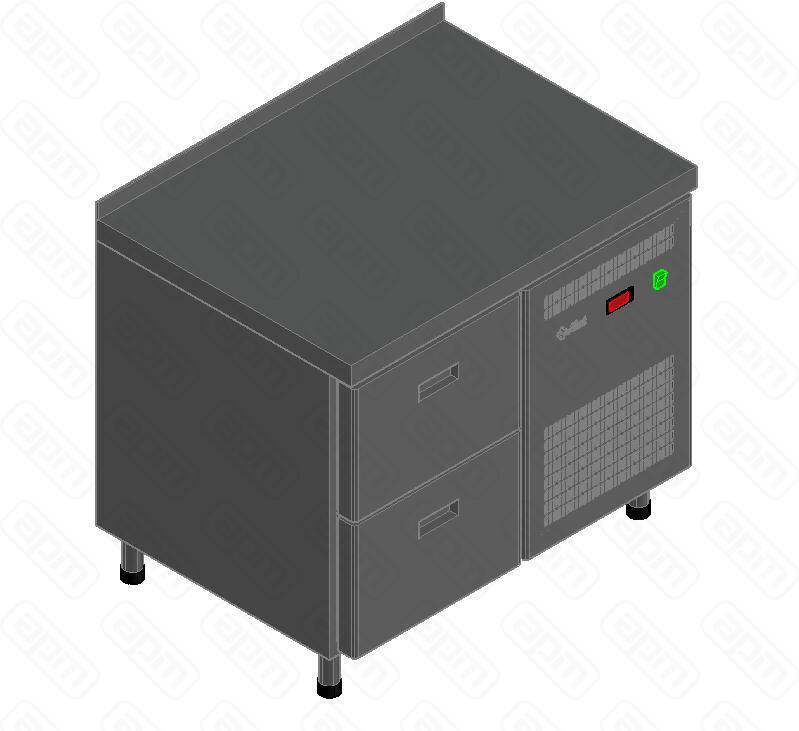 СТОЛ С МОРОЗ ШКАФОМ СХН-70 24100113000