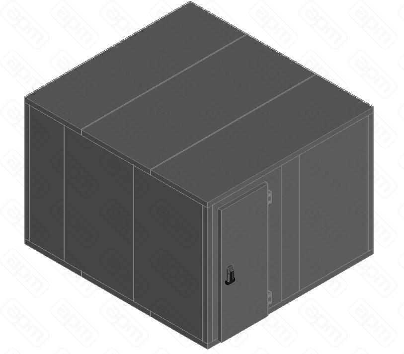 КАМЕРА 80ММ POLAIR КХН-1652 2860Х3160Х2200