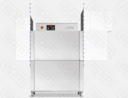 МАШИНА ПОСУДОМОЕЧНАЯ DIHR RX 101 E SXDRA924XPLC73DDEPI