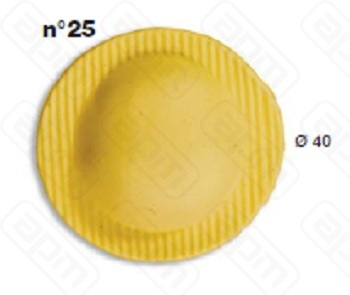 ШТАМП ДРАВИОЛИ ДЛЯ НАСАДКИ LA MONFERRINA MULTIPASTA КРУГ ДИАМ 40 ММ 25