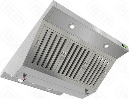 ЗОНТ ВЫТЯЖ ОСТРОВНОЙ ЗВООК-1516