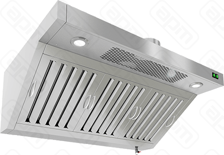 ЗОНТ ВЫТЯЖПРИСТЕННЫЙ ЗВПОК-12508