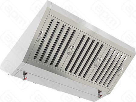 ЗОНТ ВЫТЯЖ ОСТРОВНОЙ ЗВОО-1516