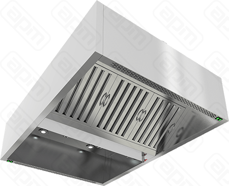 ЗОНТ ВЫТЯЖОСТРОВНОЙ ЗКВОО-14514 КОРОБЧАТЫЙ