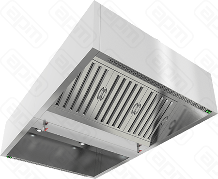 ЗОНТ ВЫТЯЖОСТРОВНОЙ ЗКВОО-14518 КОРОБЧАТЫЙ