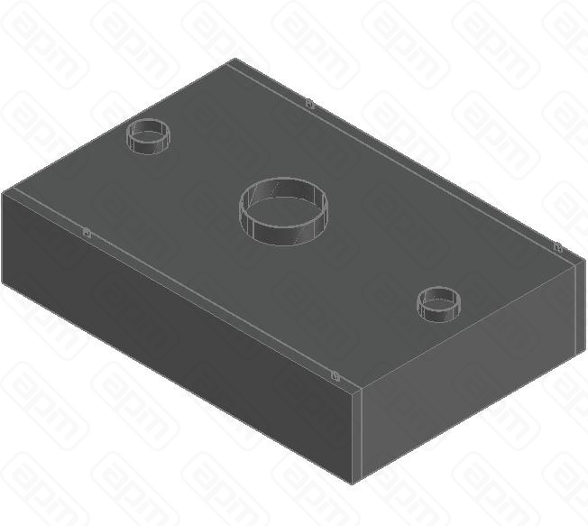 ЗОНТ ПРИТОЧ-ВЫТЯЖОСТРОВНОЙ ЗКВООСП-1218 КОРОБПОДСВ