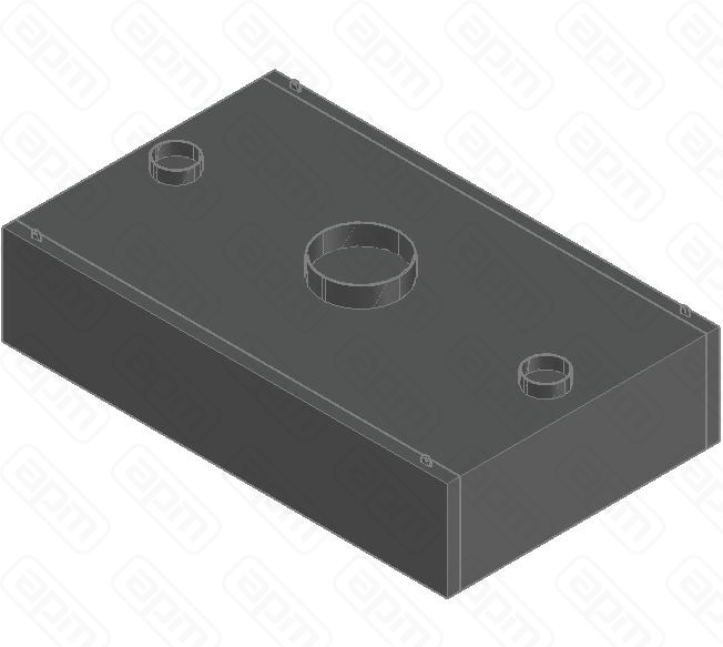 ЗОНТ ПРИТОЧ-ВЫТЯЖОСТРОВНОЙ ЗКВООСП-1118 КОРОБЧАТЫЙ