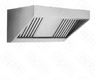 ЗОНТ ВЫТЯЖНОЙ ПРИСТЕННЫЙ APACH CHEF LINE AIHW01P0N916L