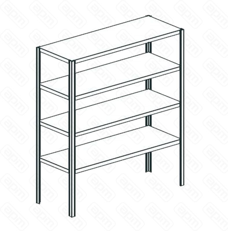 СТЕЛЛАЖ APACH CHEF LINE LST18-196