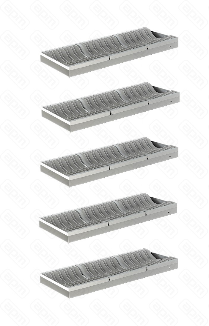 КОМПЛЕКТ ПОЛОК С КАССЕТАМИ ДЛЯ СТЕЛЛАЖА КУХОННОГО KAYMAN ПС-551503