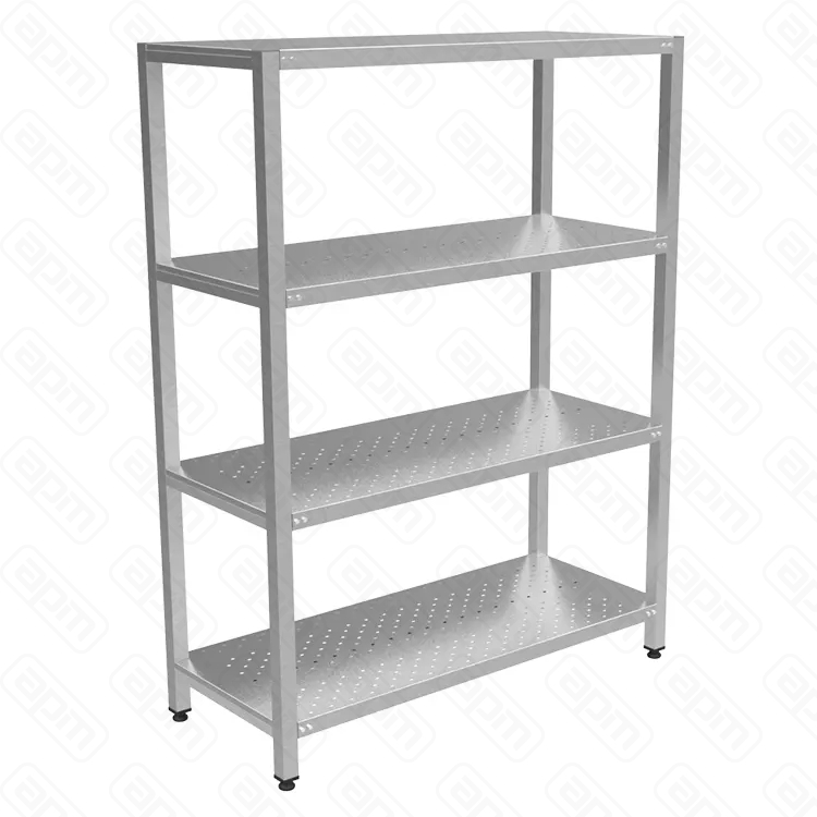 СТЕЛЛАЖ ПЕРФОРИРОВАННЫЙ СВАРНОЙ КОБОР СКТП-10040 ВЫСОТА 1800