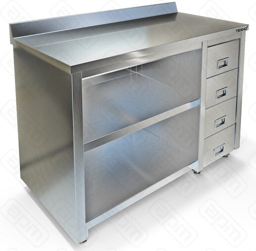 СТОЛ-ТУМБА СПС-9371200Н Л БДВЕРЕЙ ЯЩИКИ