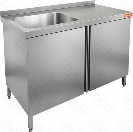 СТОЛ ПРИСТЕННЫЙ НСЗ1М-126БЛ С ВАННОЙ МОЕЧН