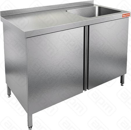 СТОЛ ПРИСТЕННЫЙ НСЗ1М-96БП С ВАННОЙ МОЕЧН