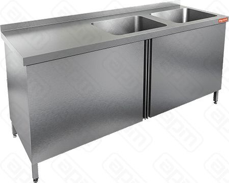 СТОЛ ПРИСТЕННЫЙ НСЗ2М-157БП С ВАННОЙ МОЕЧН