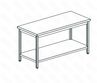СТОЛ ПРОИЗВОДСТВЕННЫЙ APACH CHEF LINE LWT624SH