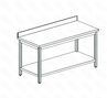 СТОЛ ПРОИЗВОДСТВЕННЫЙ APACH CHEF LINE LWT67SHU