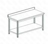 СТОЛ ПРОИЗВОДСТВЕННЫЙ APACH CHEF LINE LWT822SHU