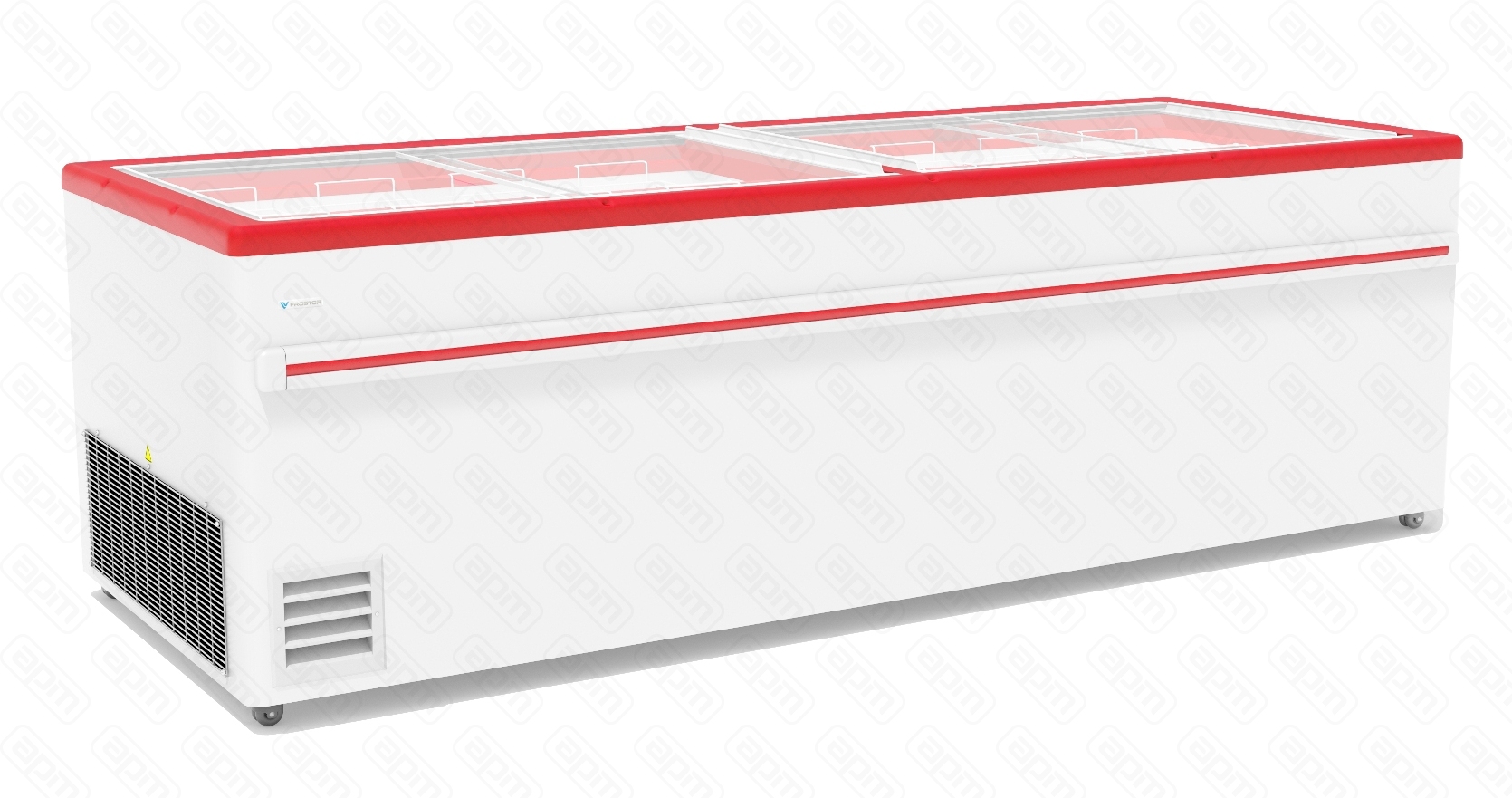 БОНЕТА МОРОЗИЛЬНАЯ FROSTOR F 2500 В КРАСНЫЙ