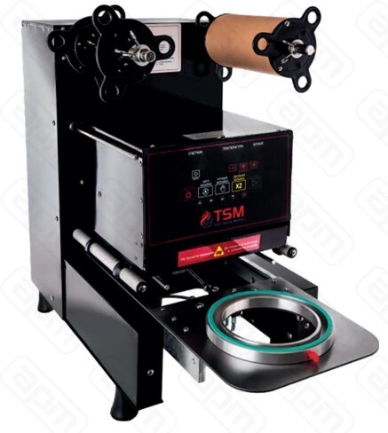 ЗАПАЙЩИК ДЛЯ КРУГЛЫХ ЕМКОСТЕЙ TURBO SEALING MACHINE TSM-H-150