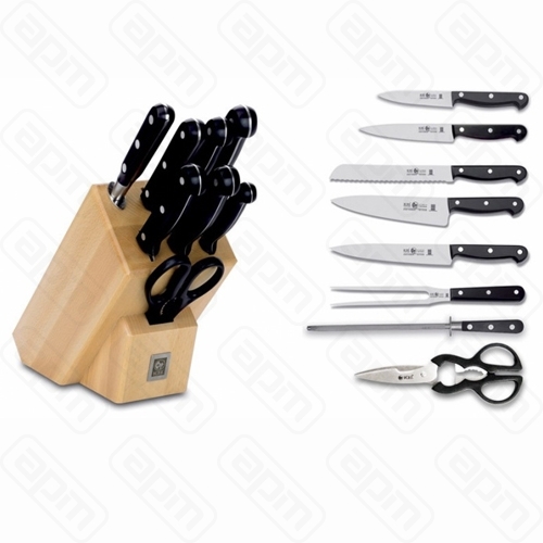 Набор ножей 8 предметов Technic с подставкой 47100BKK7000008