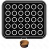 Форма 46 для выпечки тарталеток d4235мм h18мм для аппарата Cookmatic 30 ячеек PIASTRA 46
