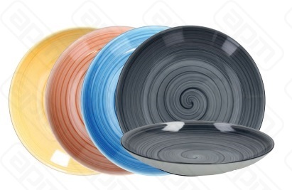 Тарелка глубокая 30см GIOTTO BLUE CP023301052