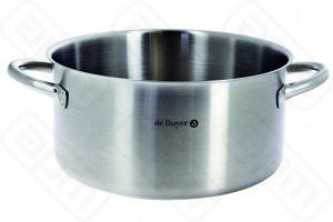 Кастрюля 40л d24см h12см серия Prim Appety без крышки ss 350524