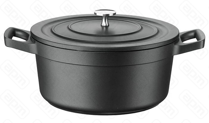 Кастрюля 42л d24х108см с крышкой серия Tradition Pro алюминий 33702124