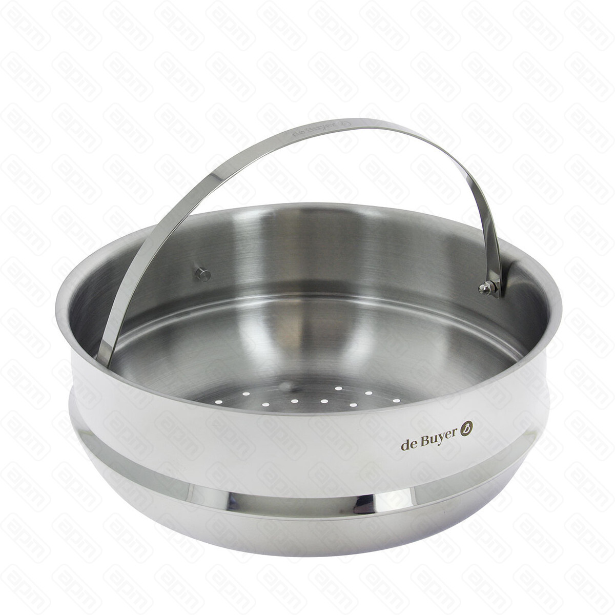 Вставка-пароварка в кастрюлю d24см h95cm серия Prim Appety с ручкой ss 367524