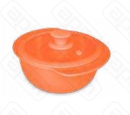 Кастрюля керамическая с крышкой D235см13л CAJU 129175  BM03-4508