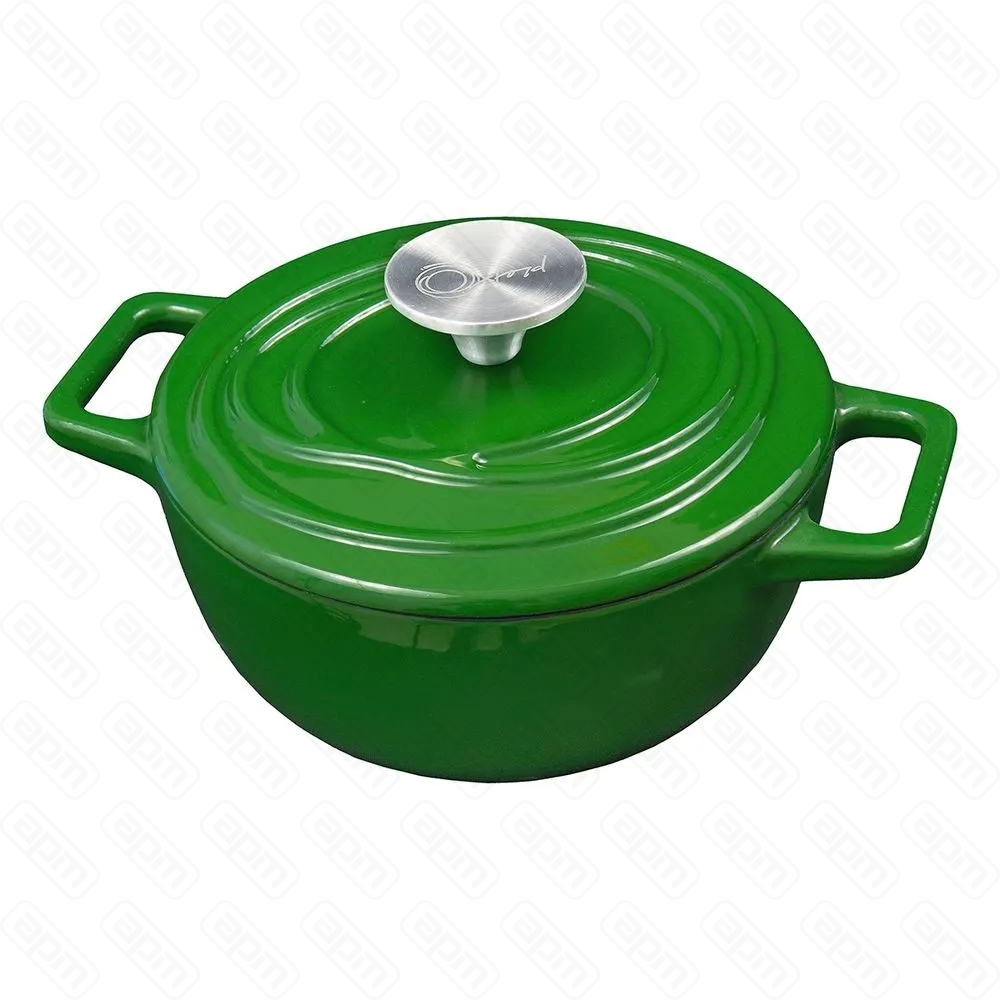 Кастрюля чугунная D22 AROMA CAST GREEN 146746