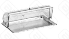 Поднос для нарезки CALEIDO GN 11 54х34см с крышкой охлаждаемый нержсталь F1800950