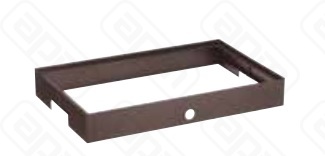 База для подносов CALEIDO 547х342см h75см сталь цвет Caffe 518C0001