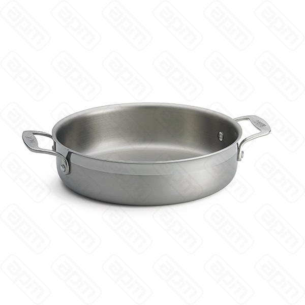 Лоток для жарки TRI-PLY d255см h65см 34л круглый с ручками нержсталь CW7010