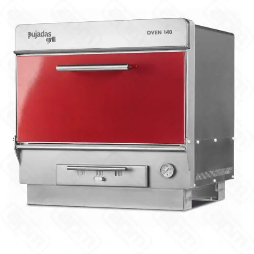 Печь на древесном топливе Pujadas OVEN 140 красный