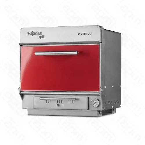 Печь на древесном топливе Pujadas OVEN 90 красный