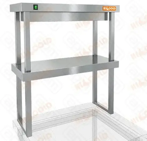 Полка тепловая тип ТР 2К-74 двухъярусная комбинированная