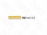 ФОРМА LA MONFERRINA ДЛЯ P6P12 BUCATINISEDANINI LISCI 45 MM 62 БРОНЗА