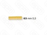 ФОРМА LA MONFERRINA ДЛЯ P6P12 BUCATINISEDANINI LISCI 55 MM 63 БРОНЗА