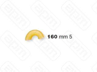 ФОРМА LA MONFERRINA ДЛЯ P6P12 CURVI LISCI 5 MM 160 БРОНЗА
