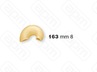 ФОРМА LA MONFERRINA ДЛЯ P6P12 CURVI LISCI 8 MM 163 БРОНЗА
